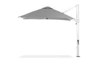 10' Square Aurora Fiberglass Cantilever Umbrella