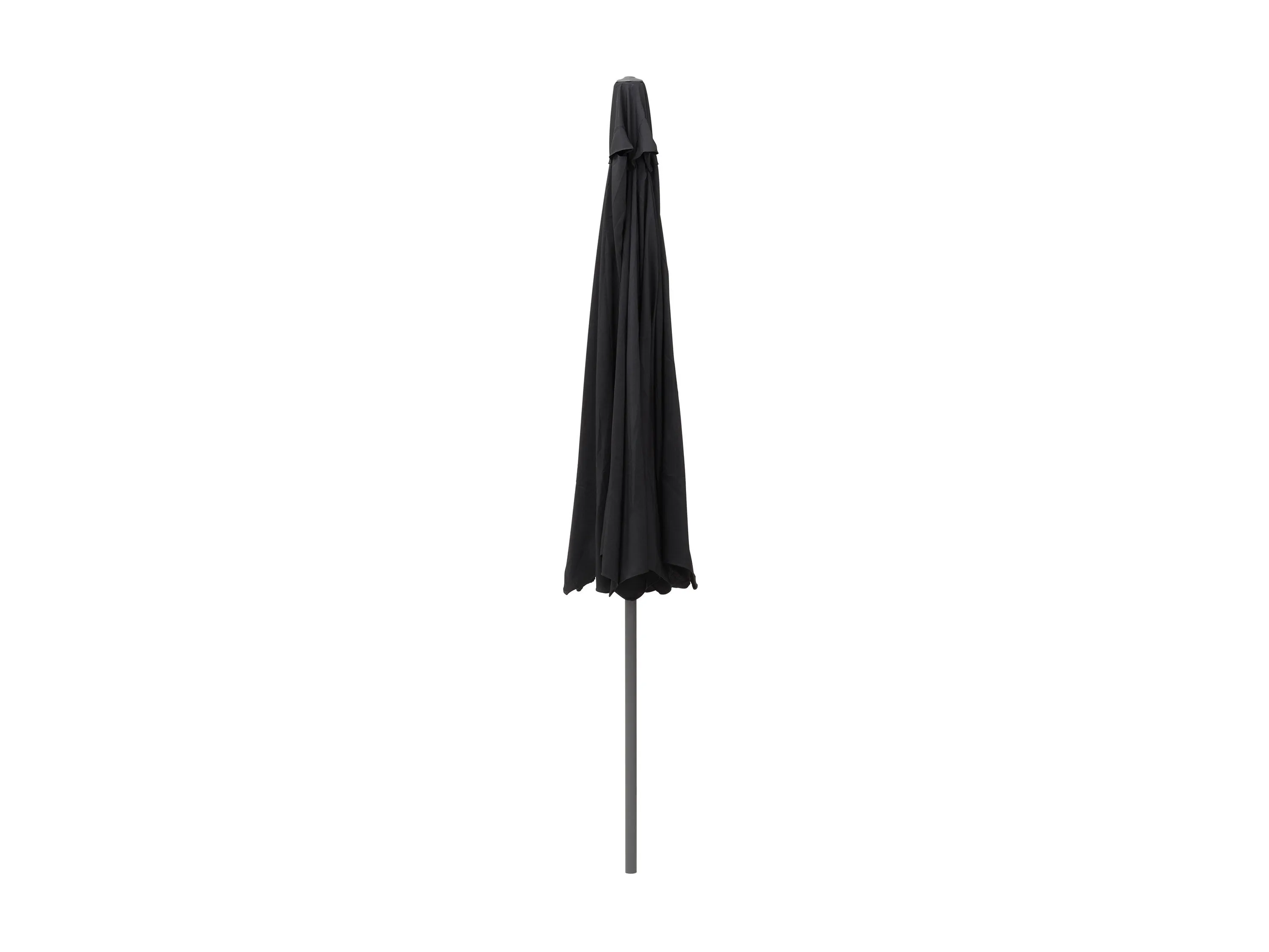 10ft Round Black Patio Umbrella