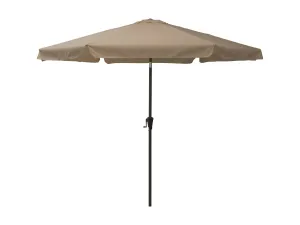 10ft Round Brown Patio Umbrella