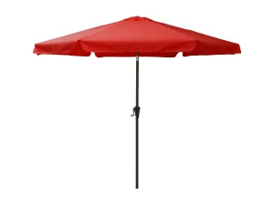 10ft Round Crimson Red Patio Umbrella