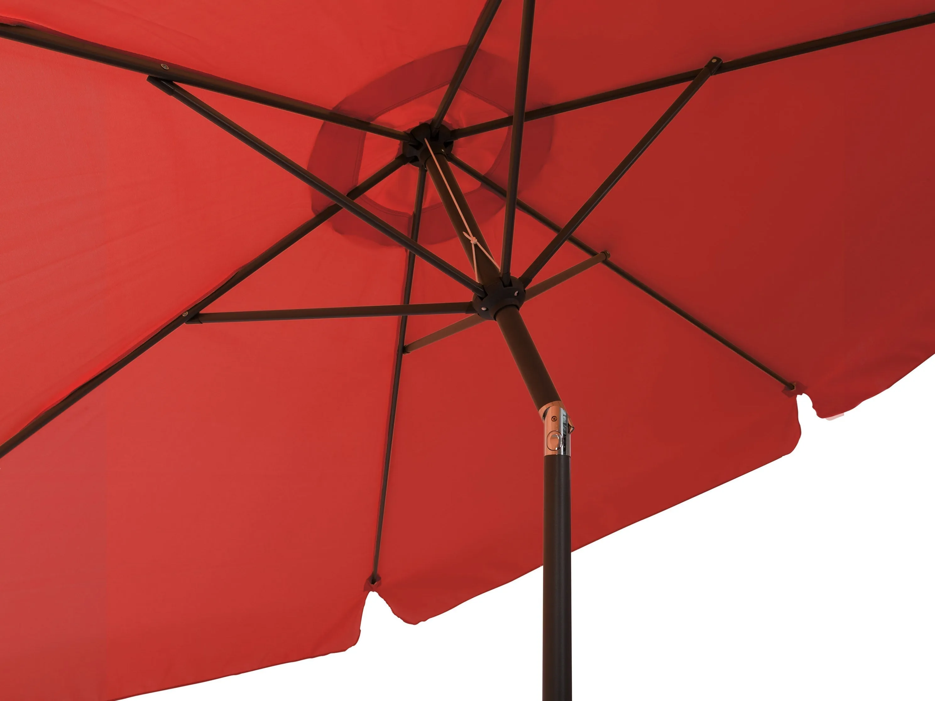 10ft Round Crimson Red Patio Umbrella