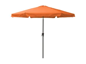 10ft Round Orange Patio Umbrella