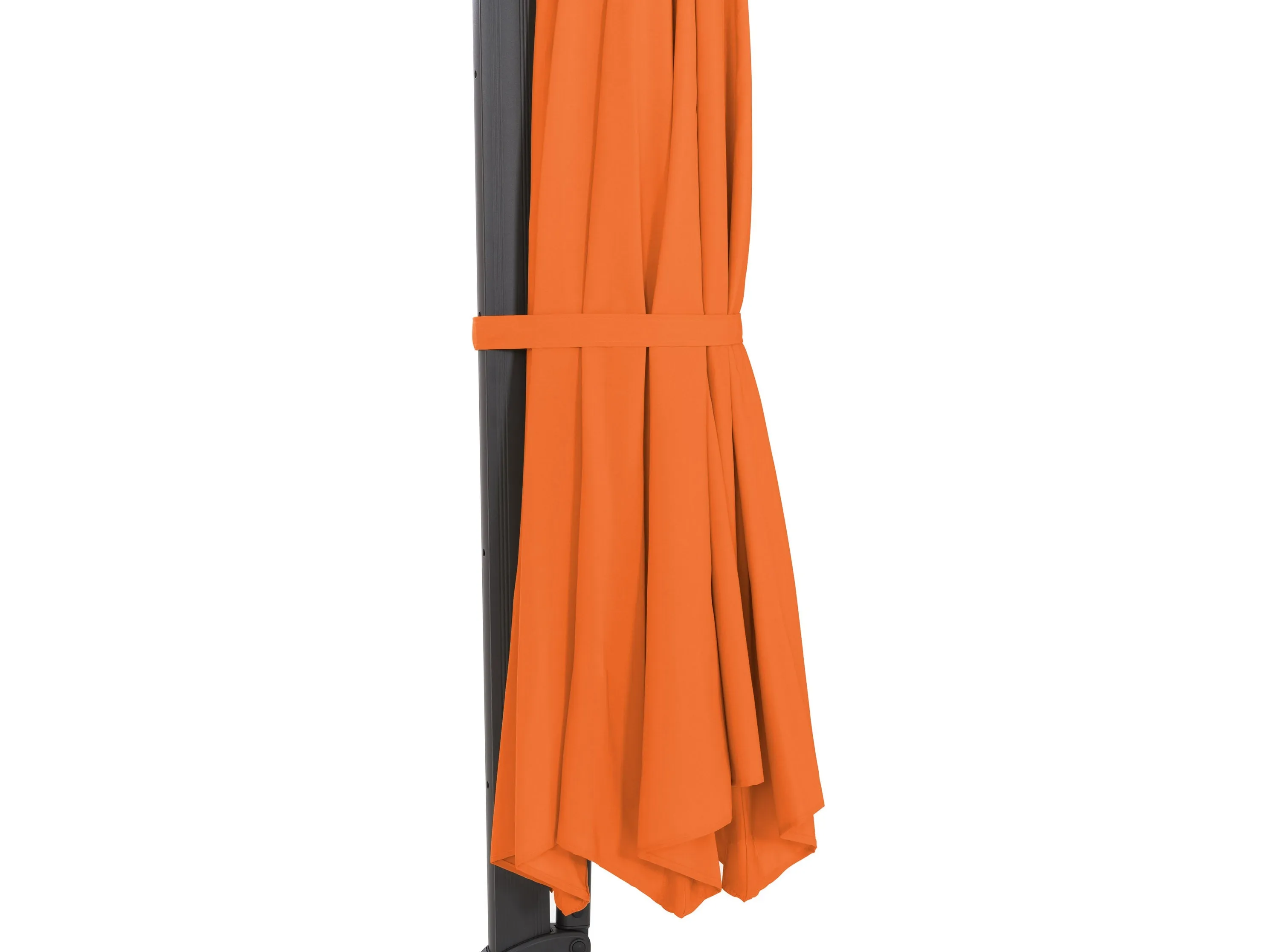 11.5ft Deluxe Offset Patio Umbrella - Orange