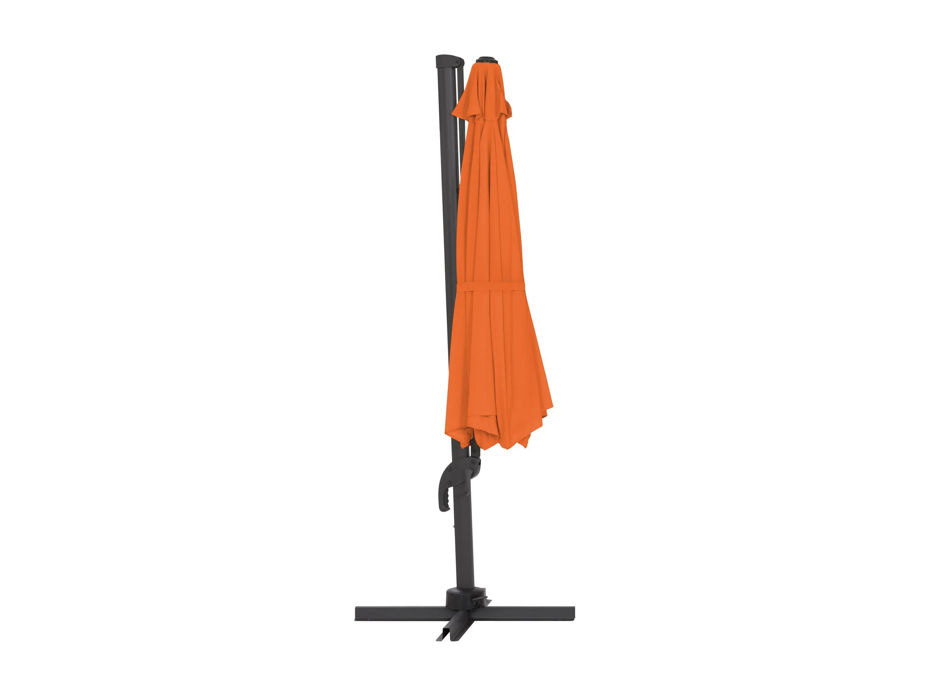 11.5ft Deluxe Offset Patio Umbrella - Orange