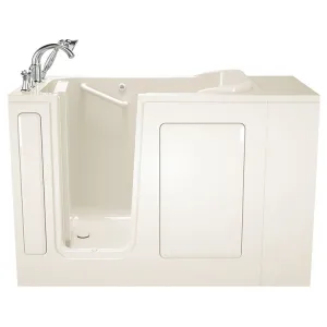 2848 Series 28"W x 48"L Gelcoat Walk-In Soaking Bathtub with Left-Hand Drain/Faucet