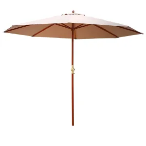 3m Outdoor Umbrella  3m - Beige