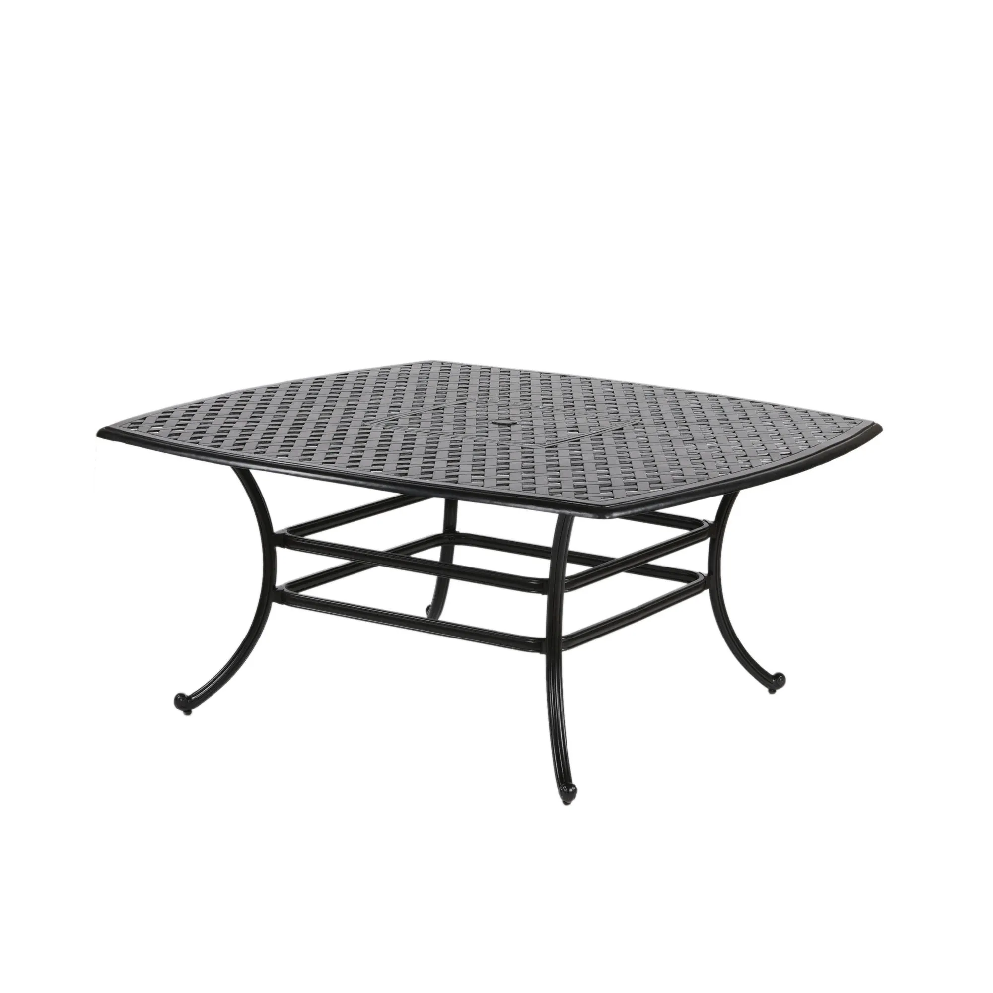 64" Square Dining Table - Dark Lava Bronze