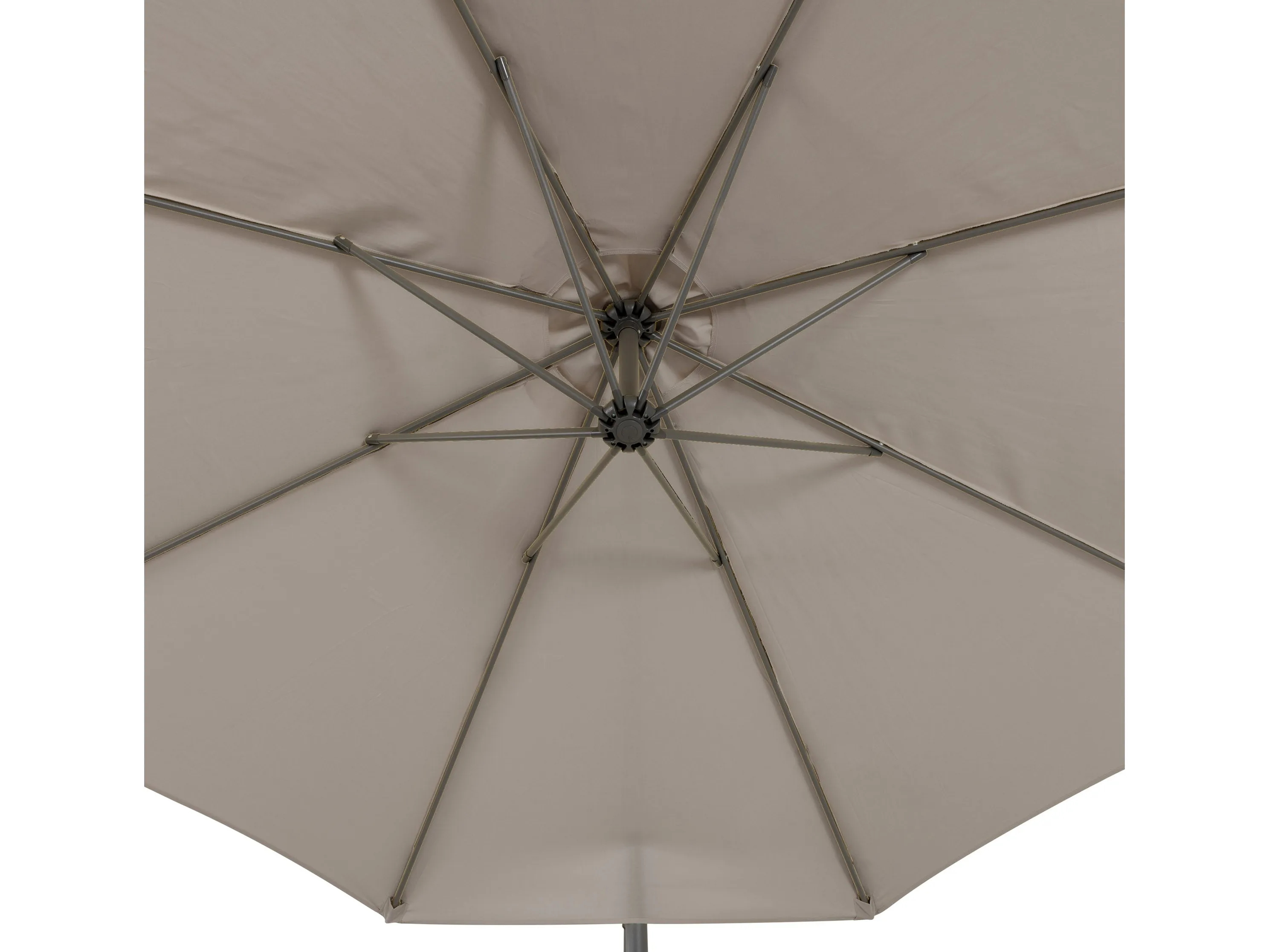 9.5ft Tilting Offset Patio Umbrella - Grey