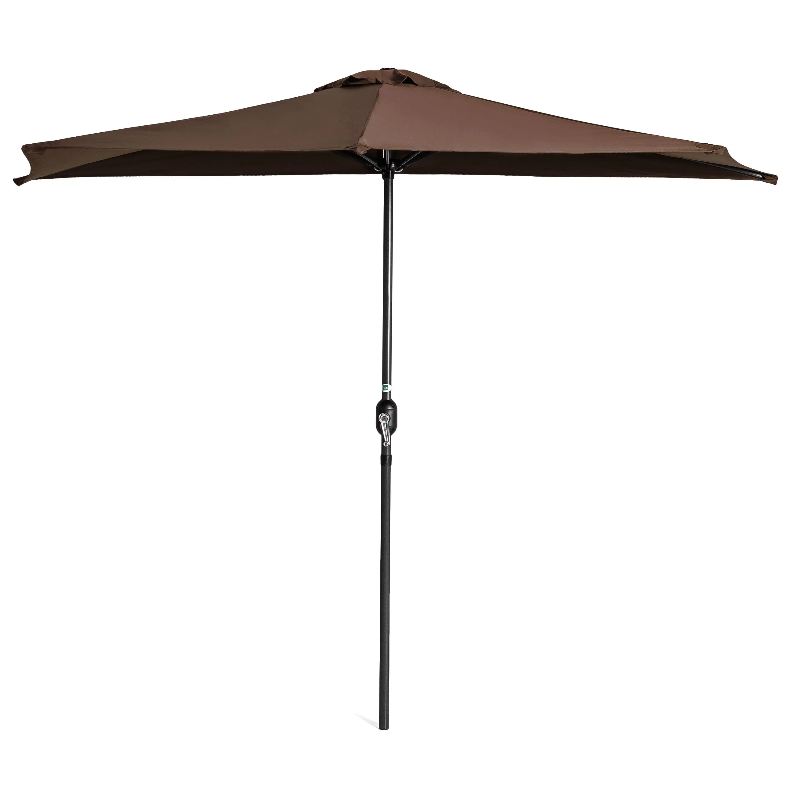 9ft Half Patio Umbrella w/ Crank