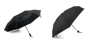 ABSORBIA 3X Folding Umbrella Black and 5X Folding Umbrella Black(Pack of 2) For Rain & Sun Protection and also windproof | Double Layer Folding Portable Umbrella with Cover |Fancy and Easy to Travel