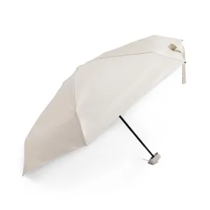 ABSORBIA 6K, 6 fold Umbrella for Sun And Rain Protection, Lightweight Design, Compact & Portable, Outdoor, Fancy and Easy to Travel| Beigh|Auto open|with black coating for UV Protection