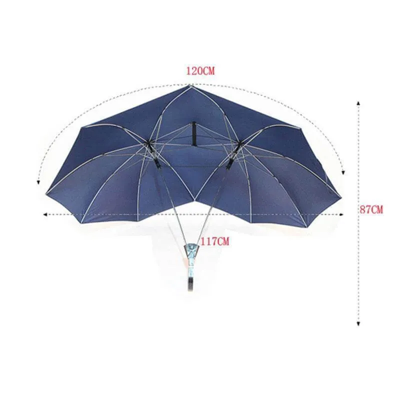 Automatic Lover Couples Two People Umbrella