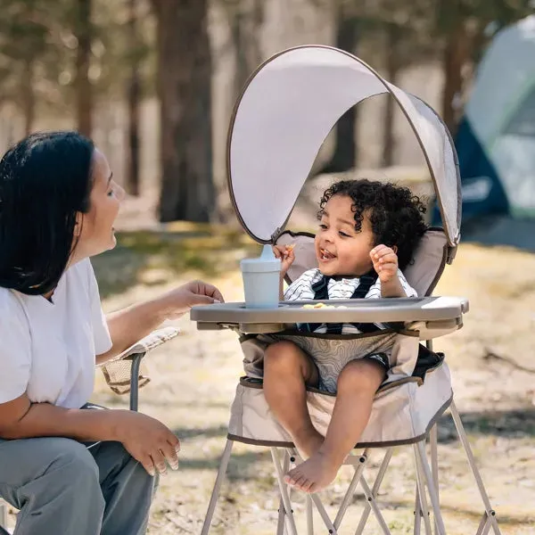 Baby Delight Go with Me Uplift Deluxe Portable High Chair with Canopy