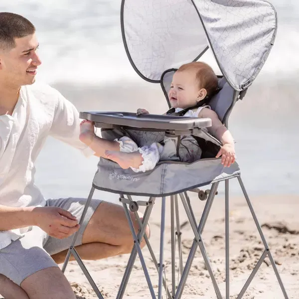 Baby Delight Go with Me Uplift Deluxe Portable High Chair with Canopy