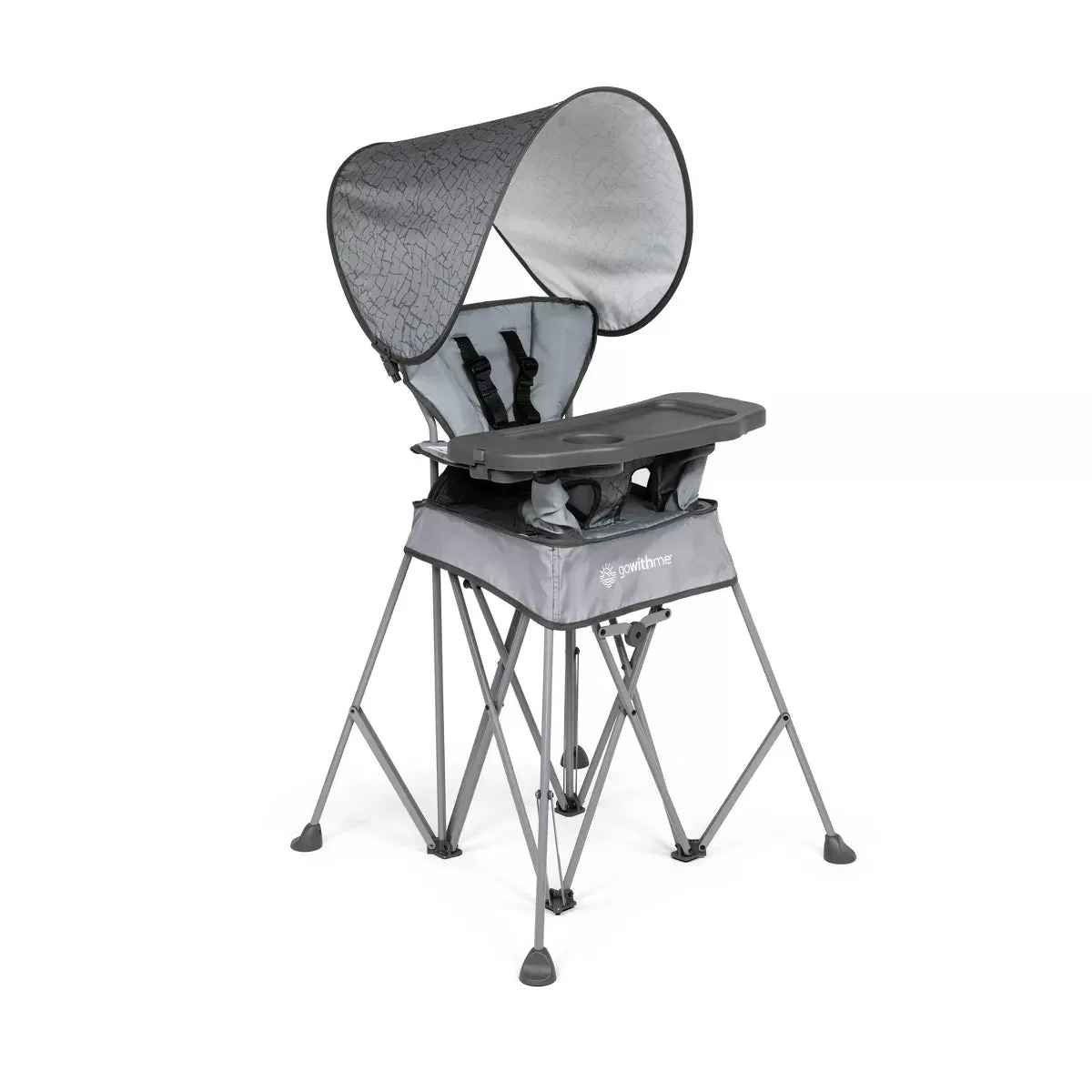 Baby Delight Go with Me Uplift Deluxe Portable High Chair with Canopy