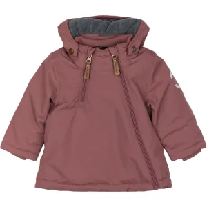 Baby Winter Jacket Nylon - Rose Brown