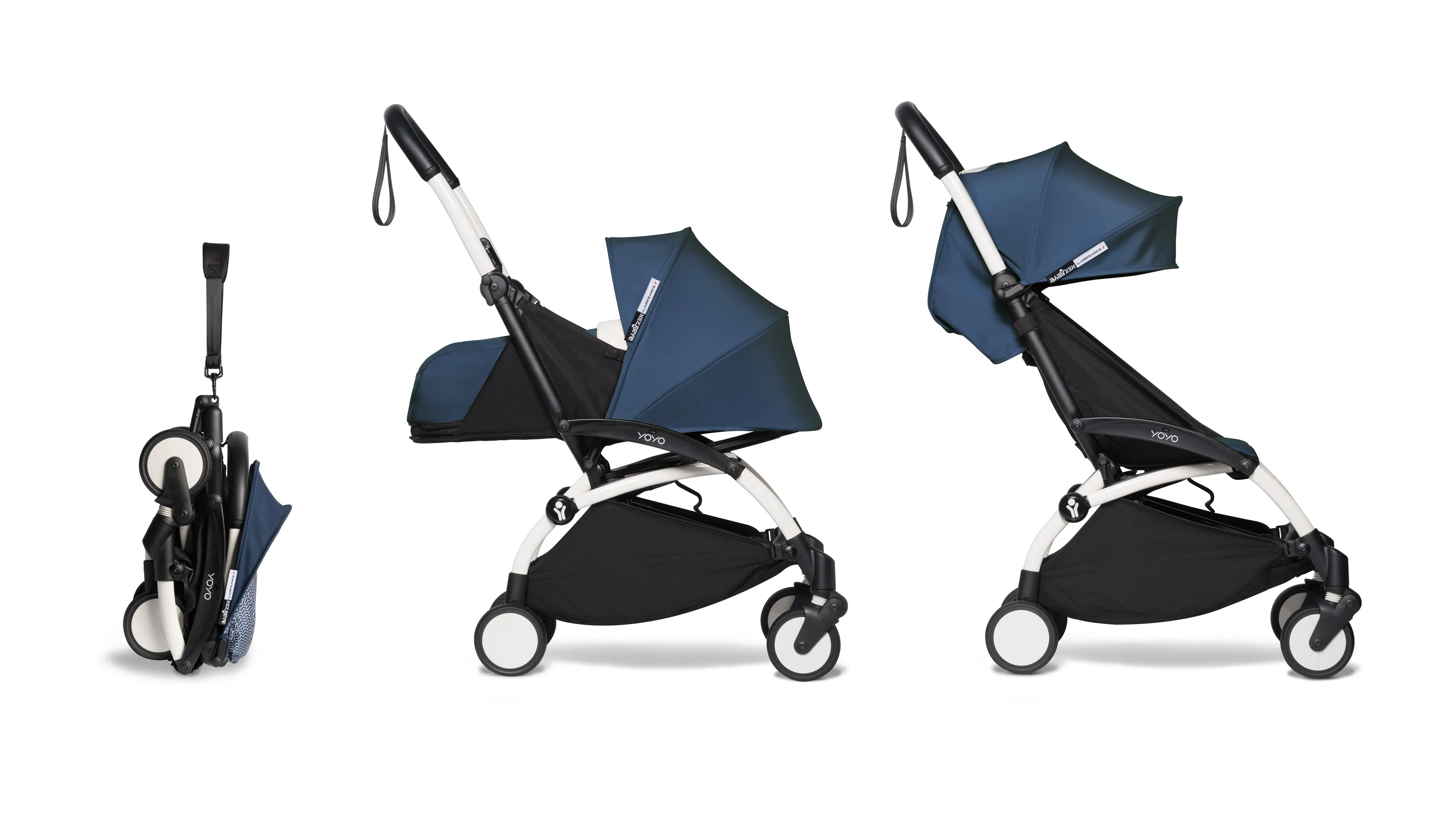 BABYZEN YOYO² Compact Travel Stroller Complete Bundle with 0  Newborn Pack