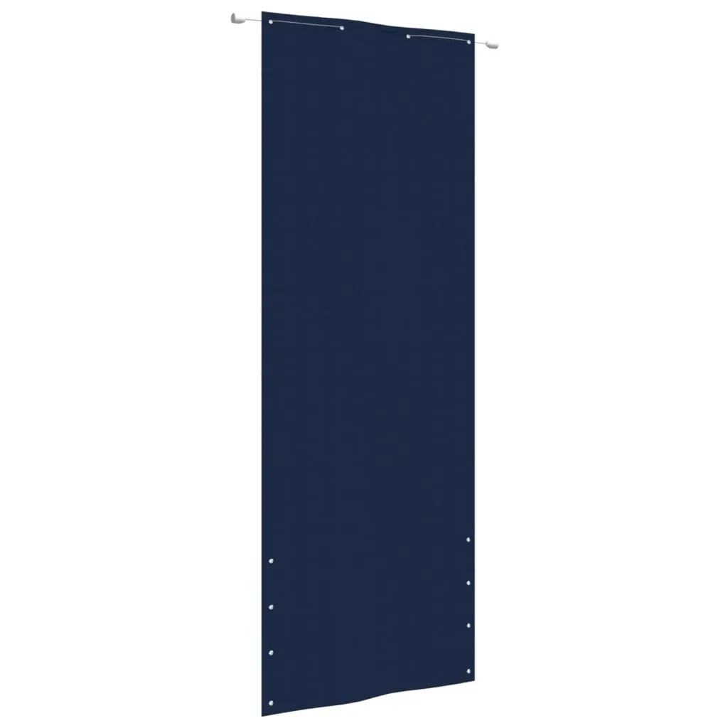 Balcony Screen Blue 80x240 cm Oxford Fabric