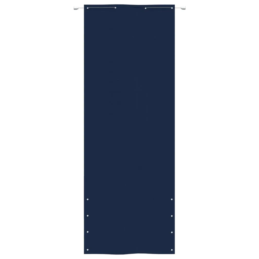 Balcony Screen Blue 80x240 cm Oxford Fabric