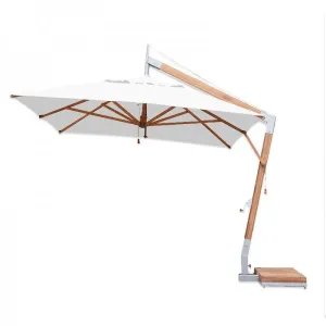 Bambrella Levante Side Wind Cantelever Parasol 3m Square