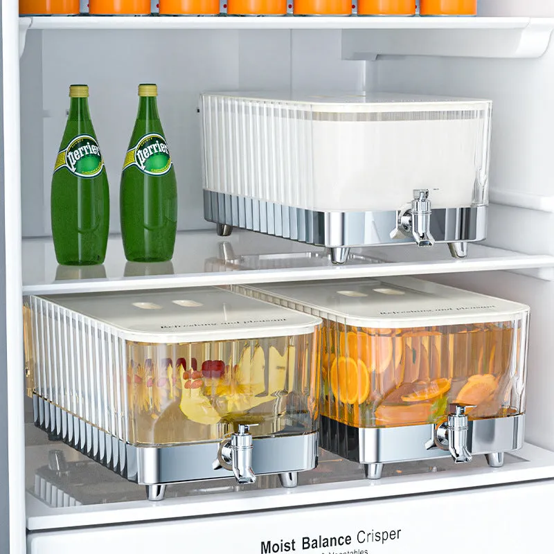 Beverage Dispenser Fridge Storage Cream 5.3L