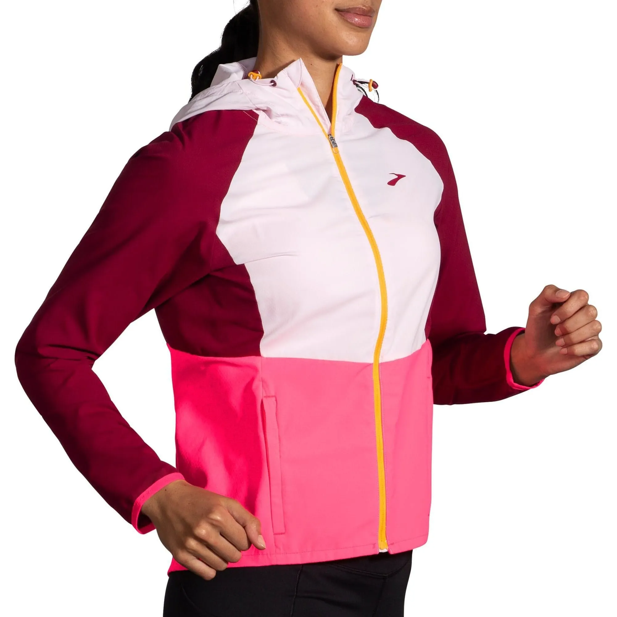 Brooks Canopy Womens Running Jacket - Pink