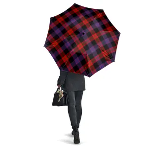 Broun Modern Tartan Umbrella