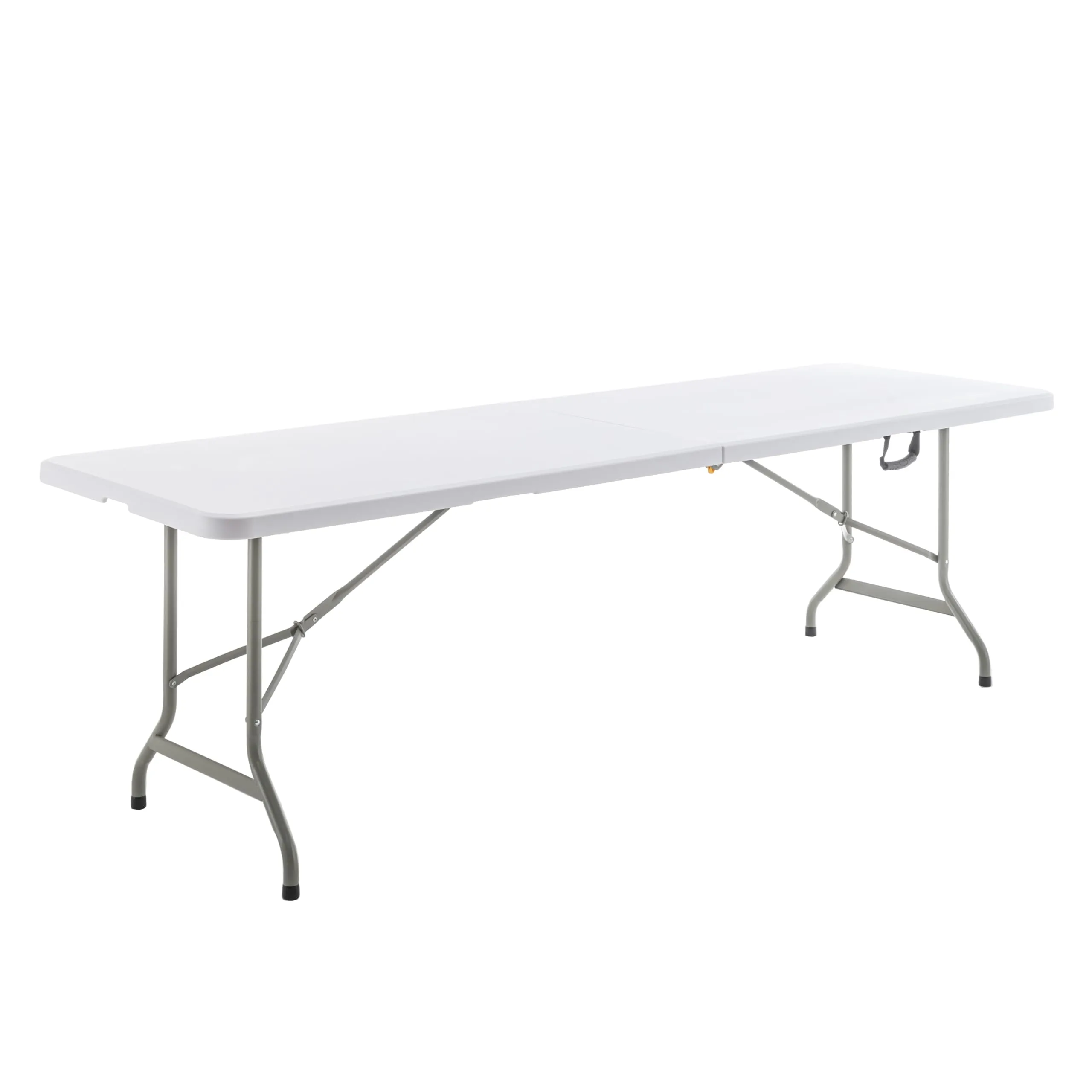 BTExpert 8-Foot - 96" long White Plastic Folding Table Portable 30" Wide , 29" High, Indoor Outdoor Events Banquet Dining Party Patio Set of 10