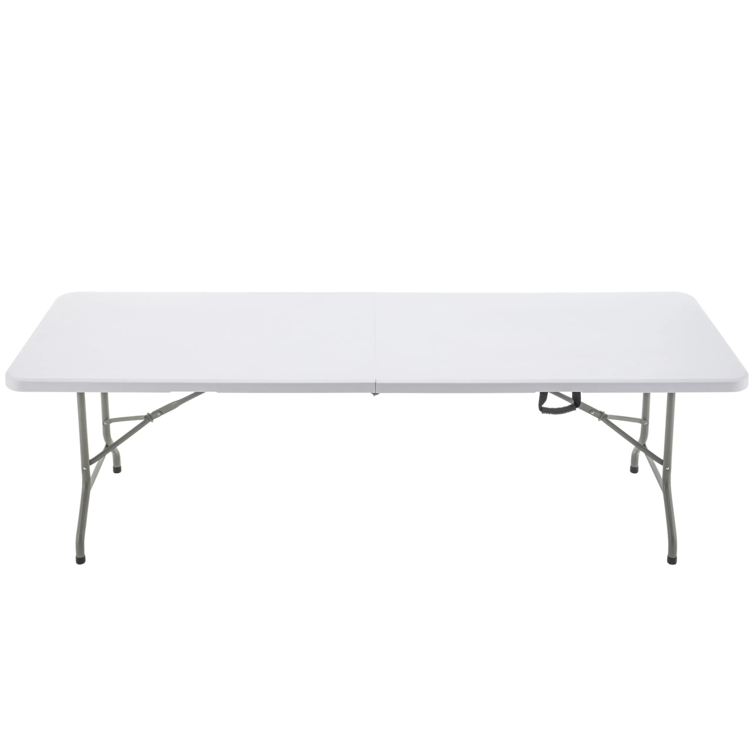 BTExpert 8-Foot - 96" long White Plastic Folding Table Portable 30" Wide , 29" High, Indoor Outdoor Events Banquet Dining Party Patio Set of 10