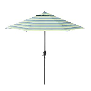 California Umbrella Casa Series 7.5 ft Patio Umbrella: Auto Tilt, Crank Lift, and Robust Aluminum Pole