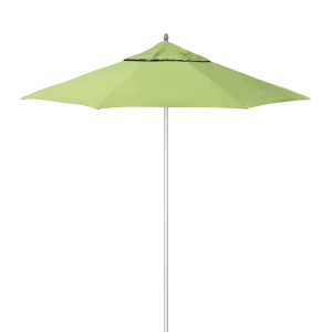 California Umbrella Rodeo Series 7.5 ft Commercial Patio Umbrella - Lightweight Aluminum Pole with Pulley Lift