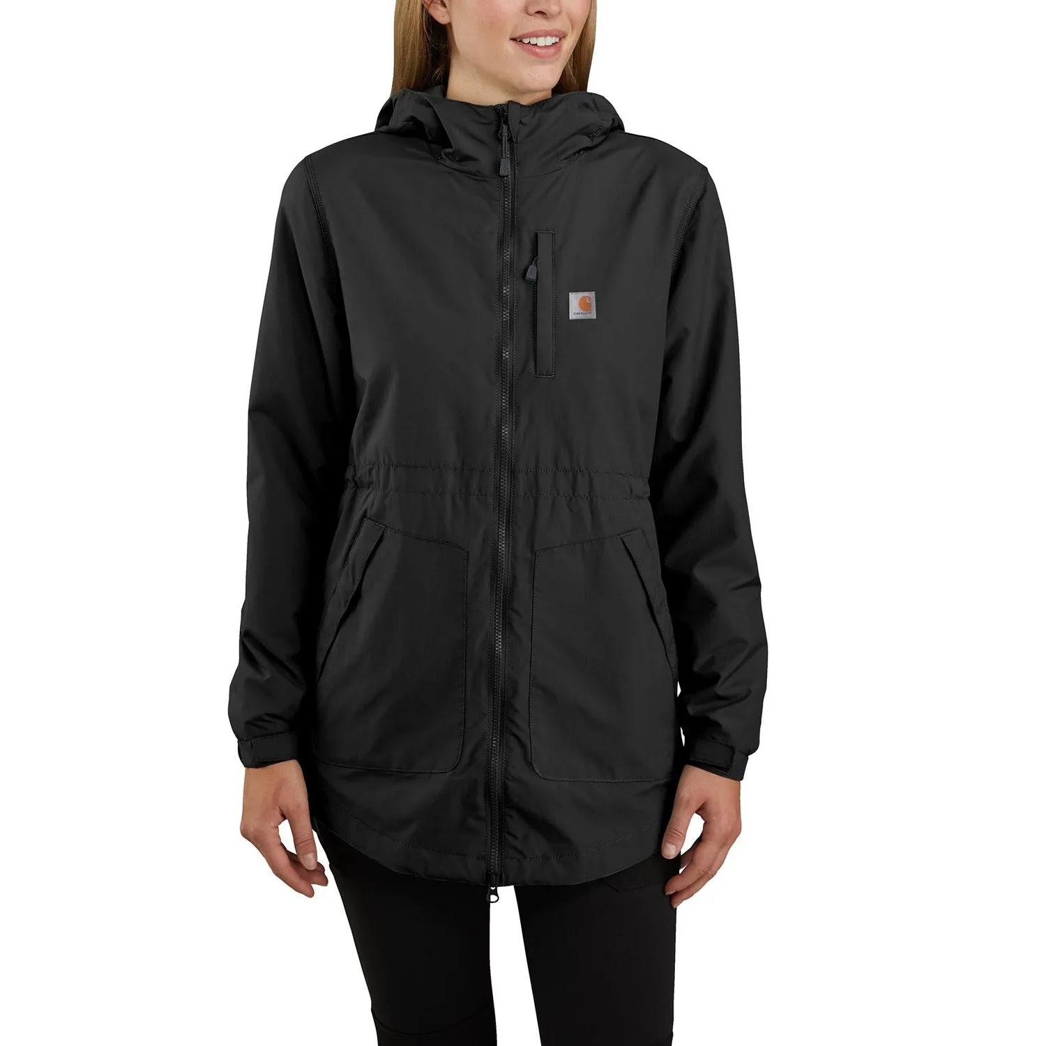 Carhartt Women's Mesh-Lined Lightweight Rain Jacket