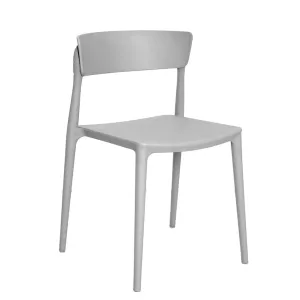 Cleo Chair Grey | White