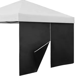 COBIZI Pop Up Canopy Sidewall Instant Canopy Wall 10'X10' with Zipper