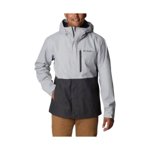 Columbia Men's Hikebound Rain Jacket - Columbia Grey/Shark- ONLINE STORE CREDIT/EXCHANGE ONLY