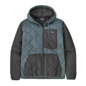 Diamond Quilted Bomber Hoody - Nouveau Green