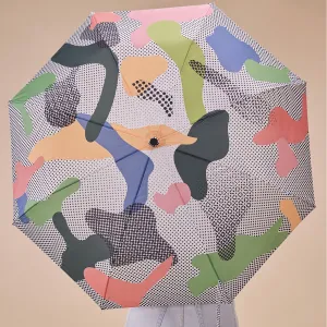 Duck Umbrella - Dots Multi