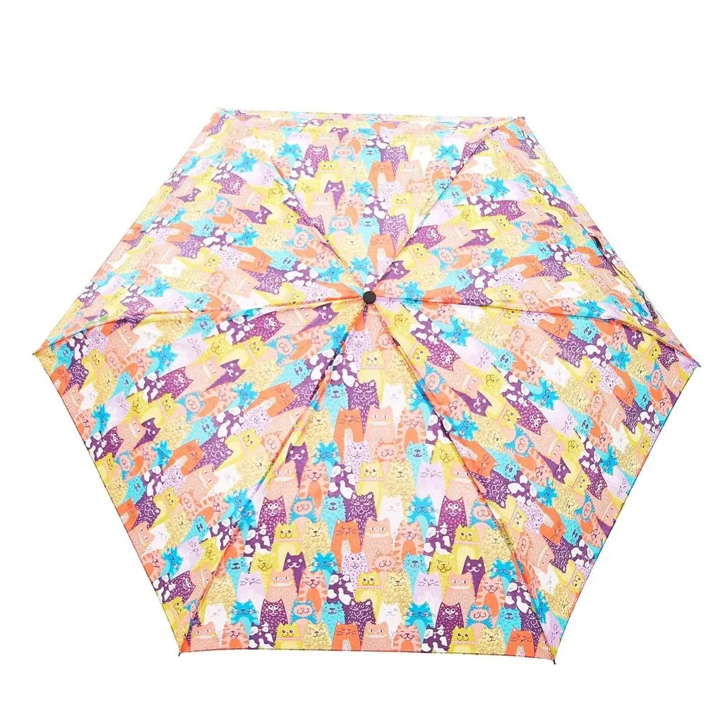 Eco Chic Foldable Mini Umbrella Stacking Cats