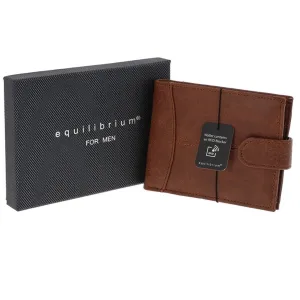 Equilibrium Stylish Modern Wallet Tan