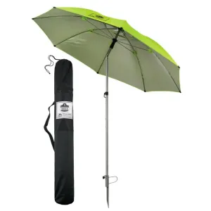 Ergodyne SHAX 6100 Lightweight Work Umbrella - Lime