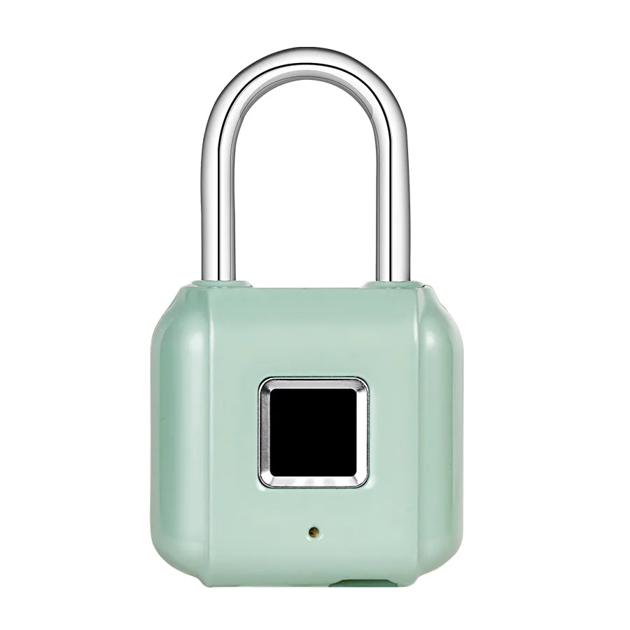 Fingerprint padlock home smart electronic door lock cabinet lock luggage small lock mini dormitory small anti-theft lock