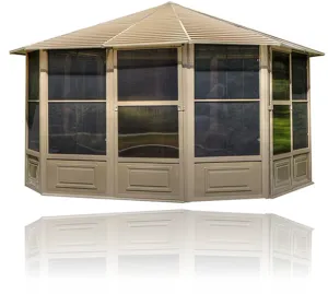 Gazebo Penguin  Florence Sand Solarium with Metal Roof