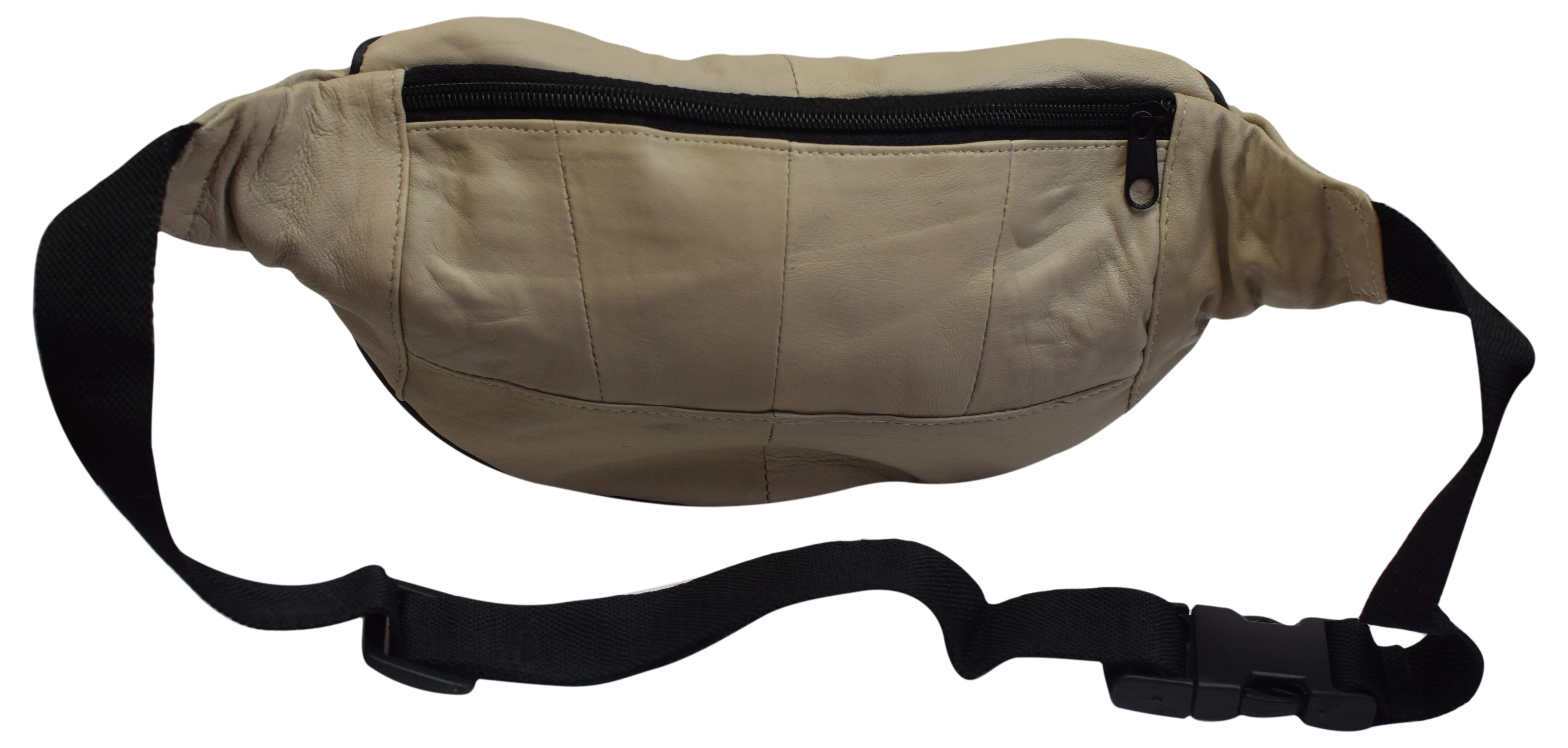 Genuine Leather Fanny Pack Pouch Waist Bag Slim Design 006 C