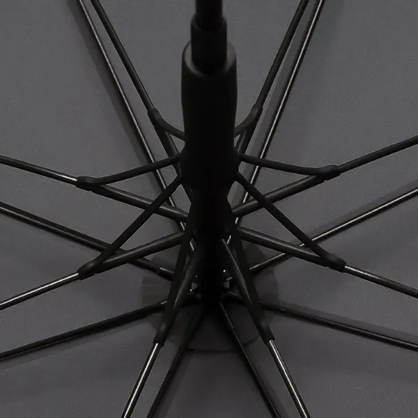 Grey Strong Wooden Umbrella