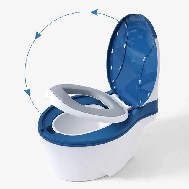 Little Angel Little Angel  Baby Potty Training (Blue)