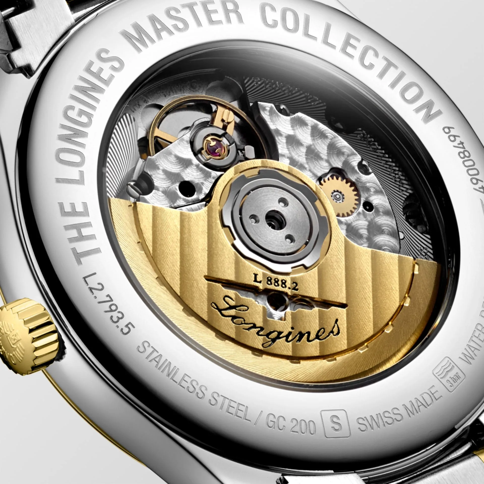 Master Collection Automatic Stainless Steel/Gold Cap 200 40mm