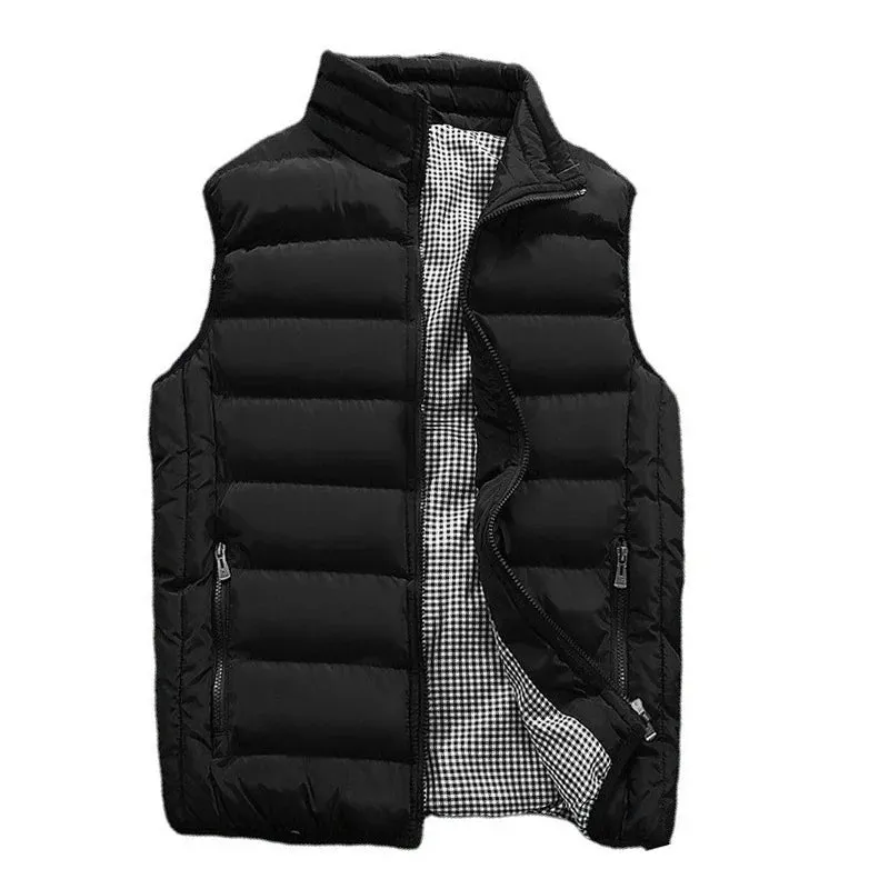 Men Windproof Sleeveless Vintage Vest