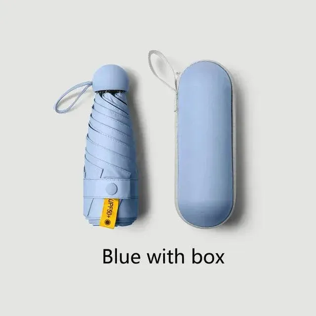 Mini Capsule Umbrella with Box