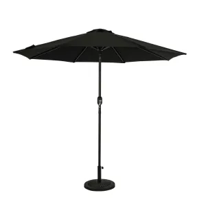 Mirage 9-ft Octagonal Auto-Tilt Market Umbrella - Breez-Tex Canopy