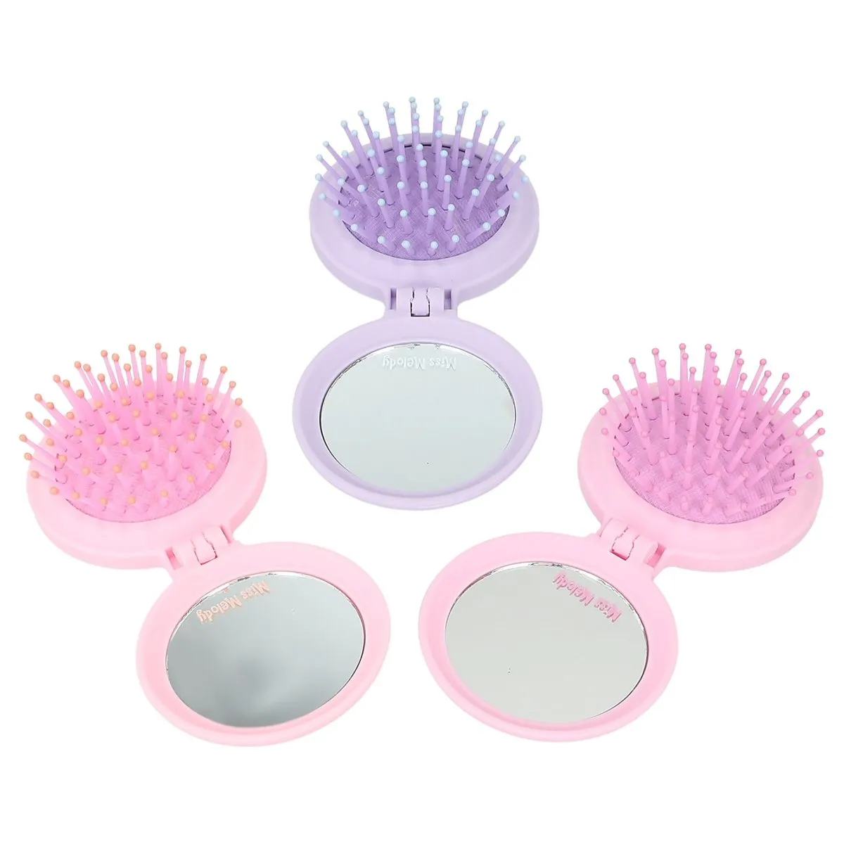 Miss Melody Folding Hairbrush (Choice of 3)